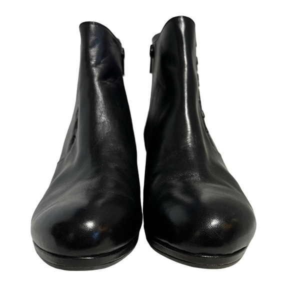 Vaneli Black Leather Ankle Boots – Women’s Size 13 M - EUC - Picture 3 of 12